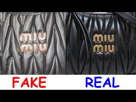 fake miu miu matelasse|how to identify a miu-miu.